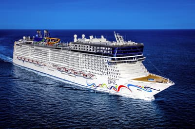 Picture of the Norwegian Epic cruise ship